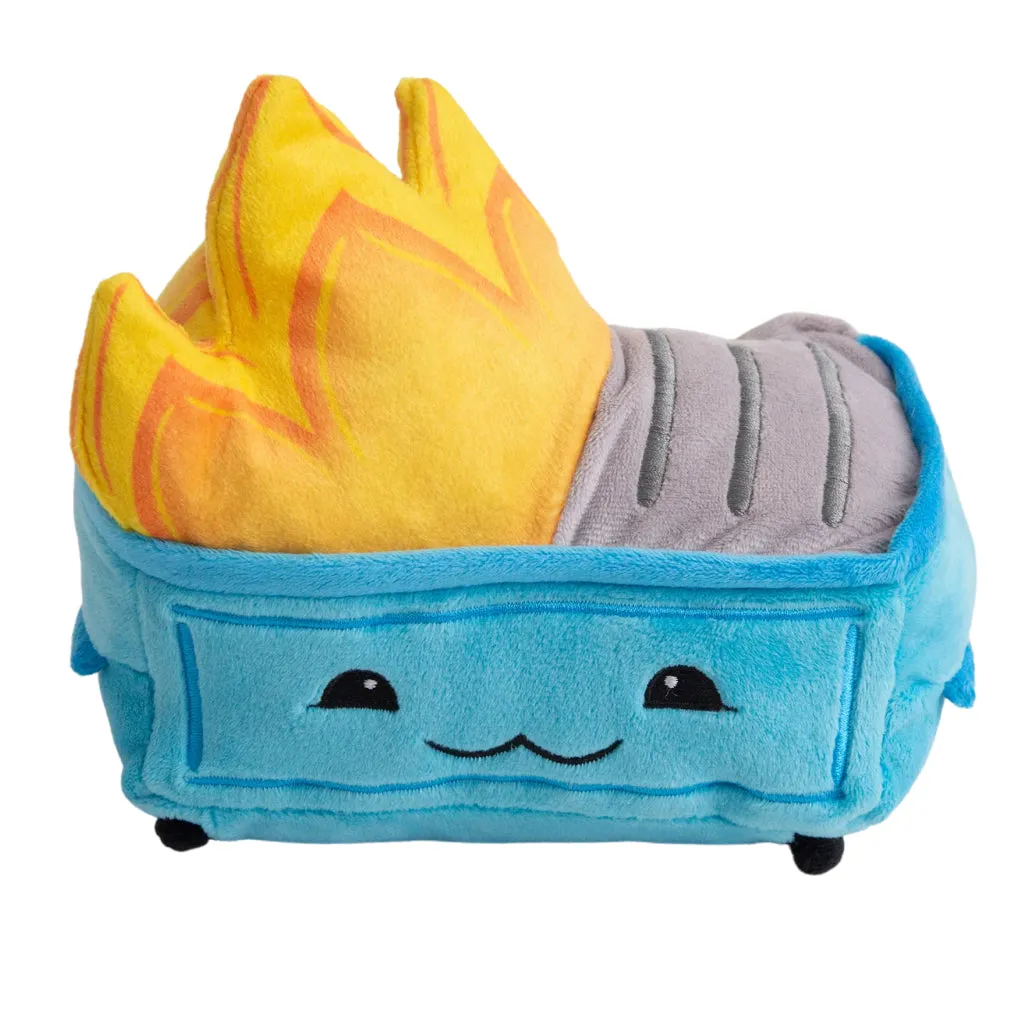 Snugarooz Small Dumpster Fire Plush Dog Toy