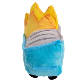 Snugarooz Small Dumpster Fire Plush Dog Toy