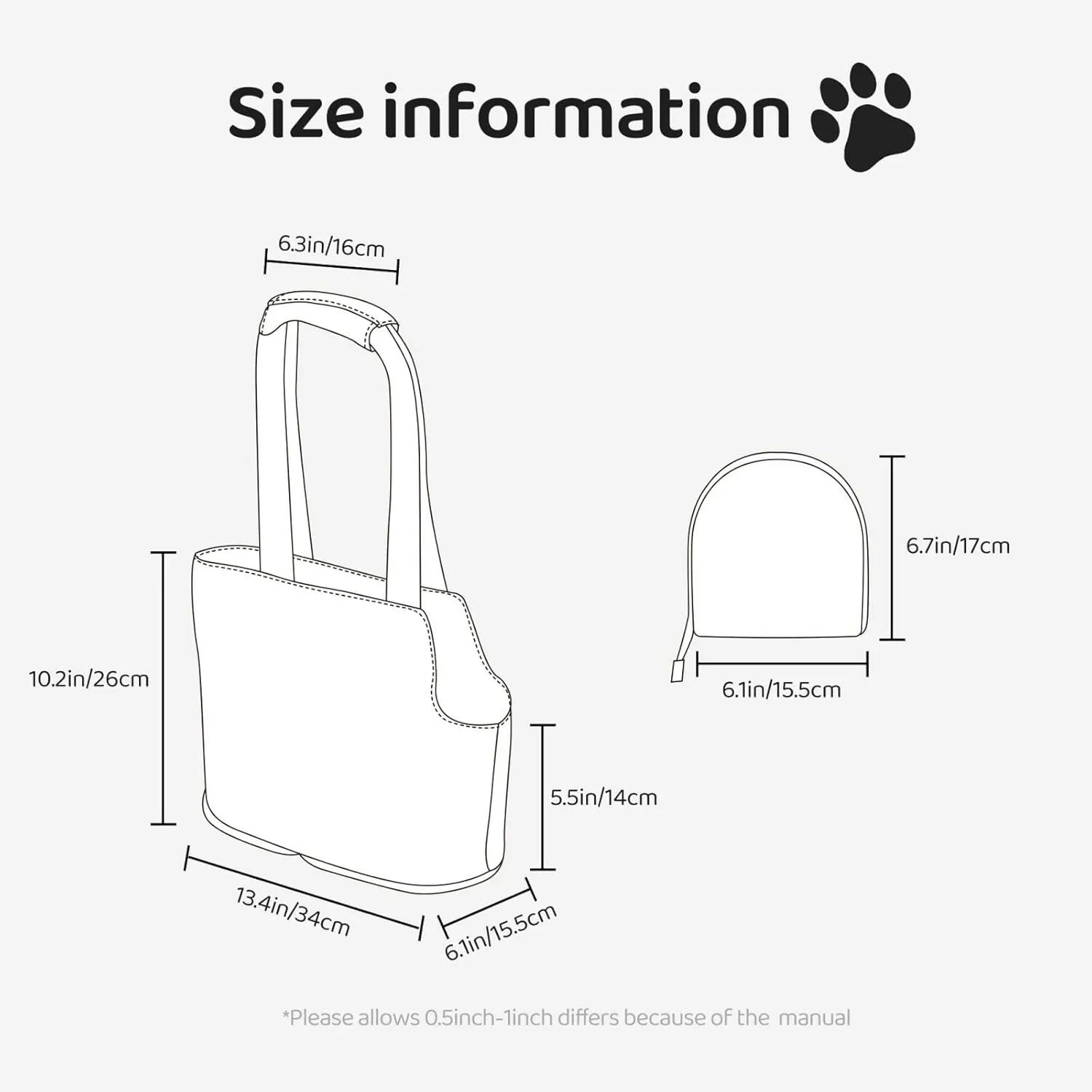 Soft Sided Collapsible Pet Travel Carrier for Medium Cats and Puppy, for Subway/Shopping/Hiking,Yorkie Floral Pattern Print