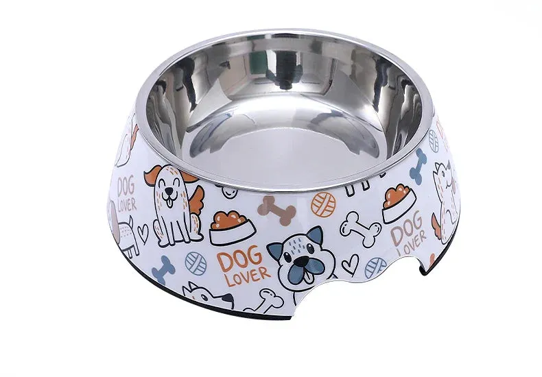 Stainless Steel Pet Bowl for Cats and Dogs
