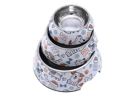 Stainless Steel Pet Bowl for Cats and Dogs