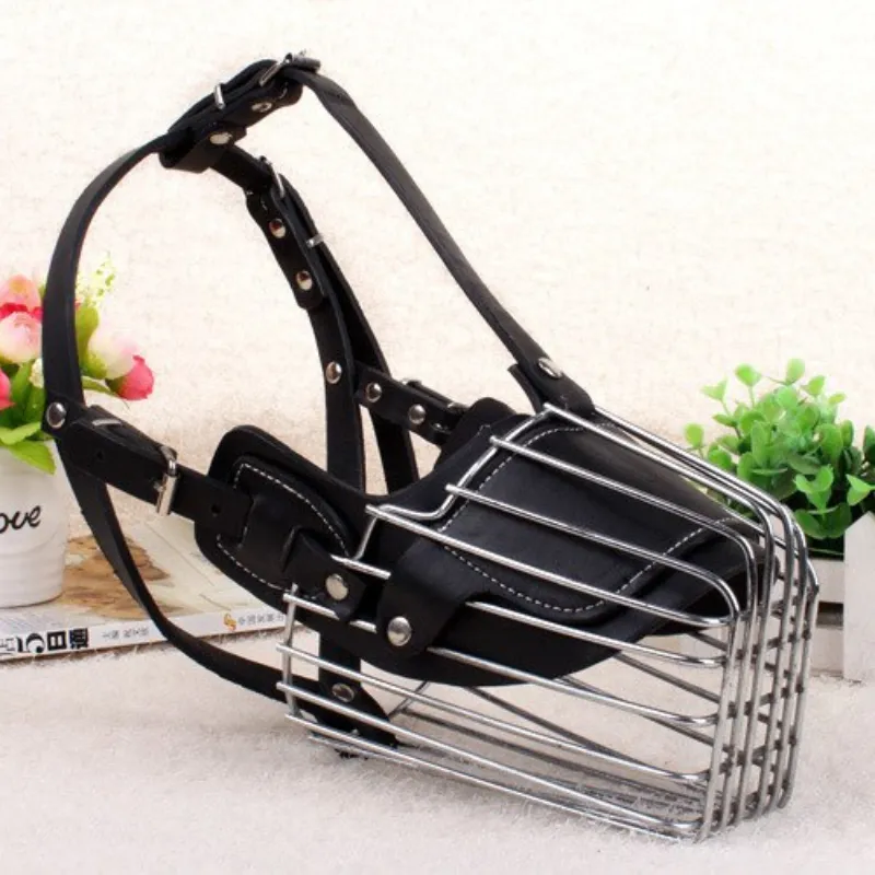 Strong Metal Wire Dog Muzzle