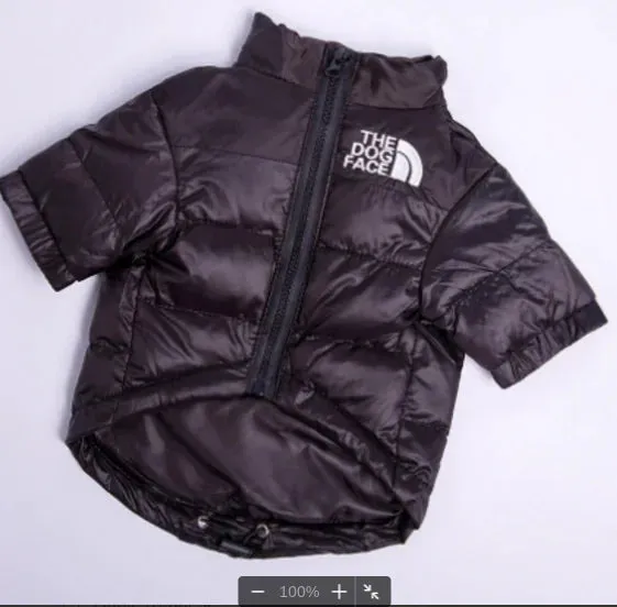 The Dog Face Silky Puffed Dog Jacket