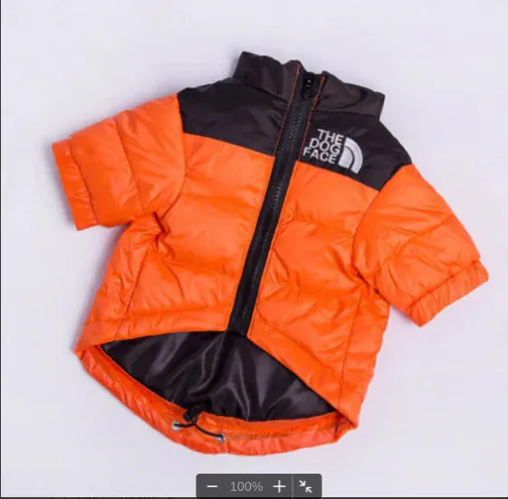 The Dog Face Silky Puffed Dog Jacket