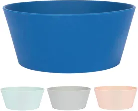 Waggo Habit Silicone Dog Bowl for All Breeds - Modern Heavyweight Silicone, Durable Pet Food and Water Dish Crock, Dishwasher Safe (Midnight)